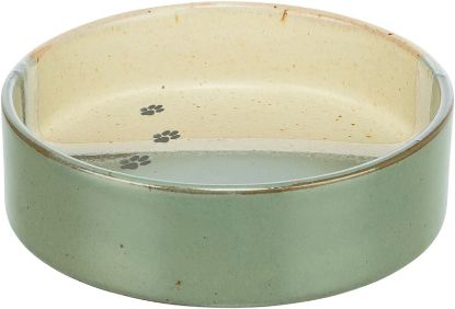 Εικόνα της Bowl, ceramic, 0.2 l/ø 12 cm, green/beige
