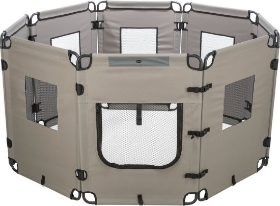 Picture of Camping fence, 8 elements á 59 × 78 cm, grey/black