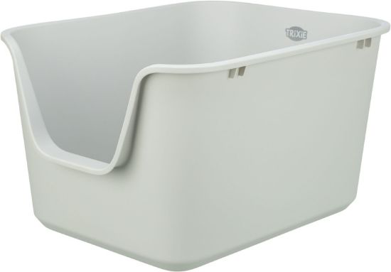 Picture of Pavo cat toilet, high rim, 44 × 32 × 55 cm, grey
