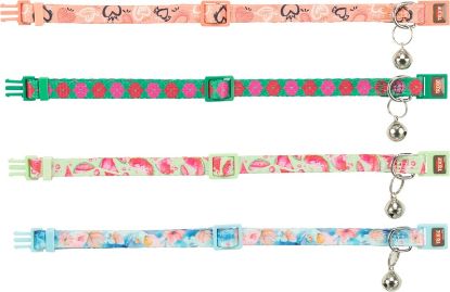 Εικόνα της Cat collar, flower power, 19–31 cm/10 mm, various