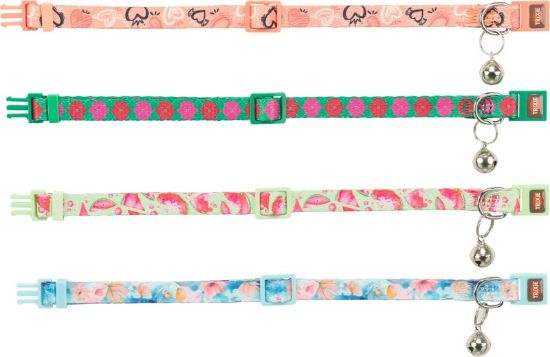 Picture of Cat collar, flower power, 19–31 cm/10 mm, various