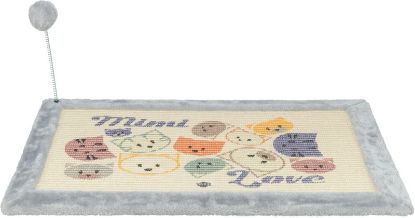 Εικόνα της Mimi scratching mat with toy, 70 × 45 cm, grey