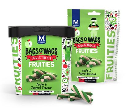 Εικόνα της BAGS O' WAGS FRUITIES Apple & Yoghurt 120g