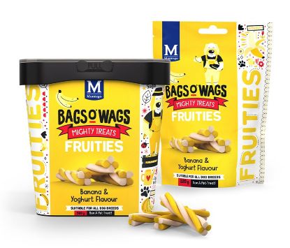 Εικόνα της BAGS O' WAGS FRUITIES Banana & Yoghurt 500g