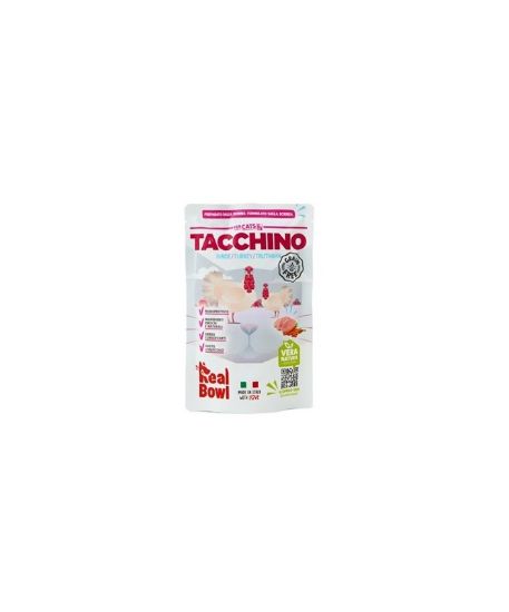 Εικόνα της SINGLE POUCH TURKEY GRAIN FREE 80 G